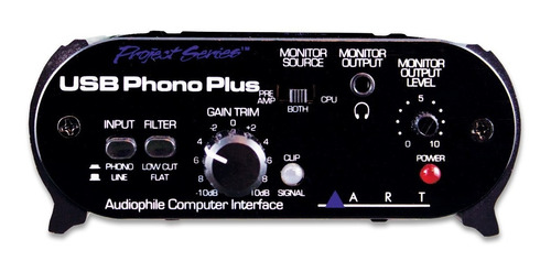 Preamplificador Bandeja Art Usb Phono Plus Salida Linea Riia