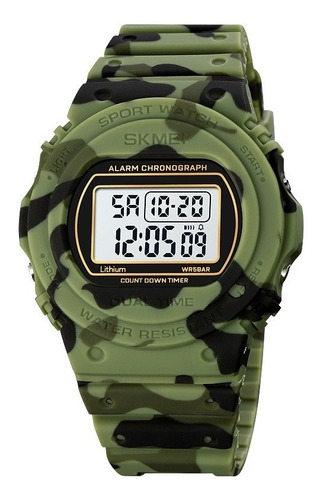 Reloj Hombre Skmei 1776 La Orig Caja 45mm - 6 Colores Malla $$$ Fondo Cgn