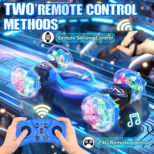Auto Acrobacias Control Remoto 4wd Terreneitor Navidad 8