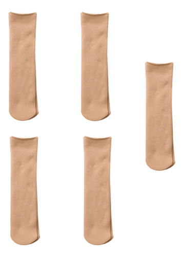 5 Pares De Calcetines De Tubo Mediano Para Niñas, Calcetines
