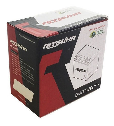 Imagen 2 de 9 de Bateria De Gel Smf Para Moto 12v 4ah 120x61x130 12n5-3b