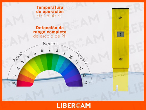 Imagen 6 de 10 de Medidor De Ph Agua Peachimetro Digital Phmetro Acuario