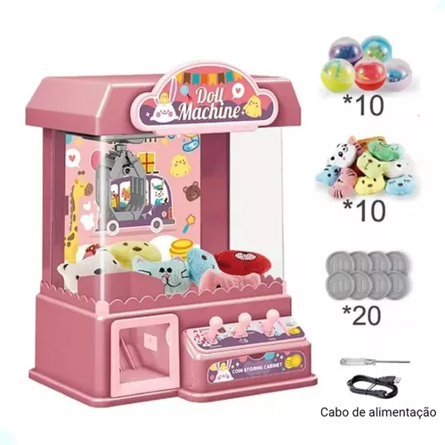 Jogos De Salão Boneca De Pelúcia Máquina Maquinas De Gancho