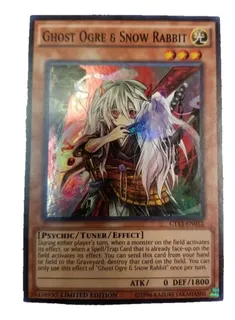 ghost rare foil Ghost Ogre And Snow Rabbit Foil Yugioh