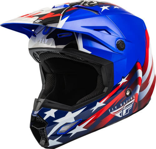 Casco Para Moto Fly Racing Adult Kinet Talla Xl Color Ne