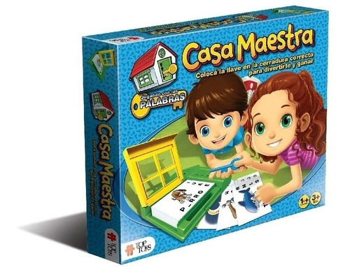 Juego De Mesa Casa Maestra Palabras Original Top Toys