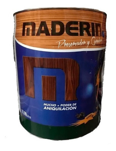 Preservador Y Curador Al Solvente Cipermetrina Maderin 18lts