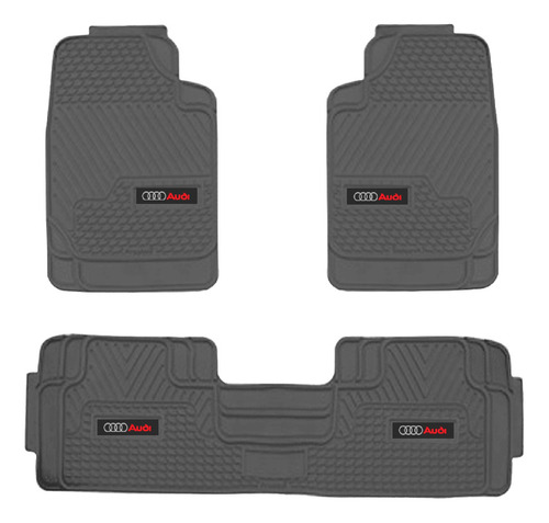 Piso De Auto Gris Tipo Audi Camioneta Pvc/tapiz Generico