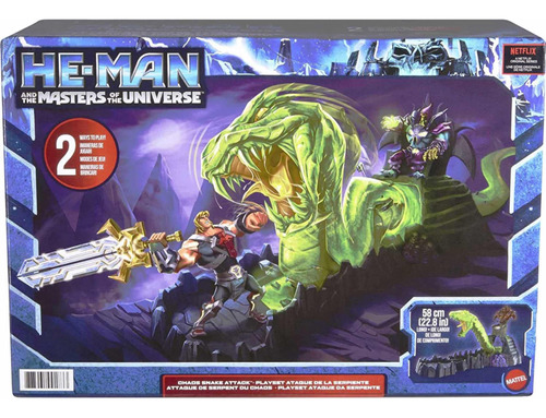 He Man And The Masters Of Universe Play Set Ataque De La Ser