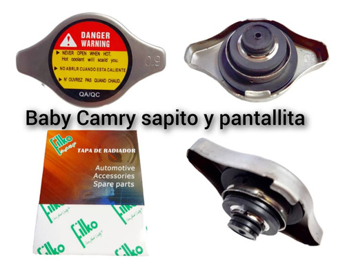 Tapa De Radiador Toyota Corolla Baby Camry, Sapito, Pantalla
