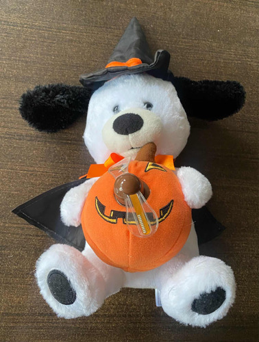 Peluche Perro Halloween Con Música