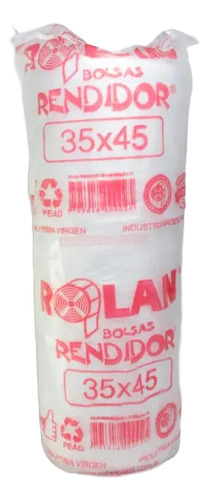 Rollo Arranque 35 X 45 Rolan Polietileno Rendidor