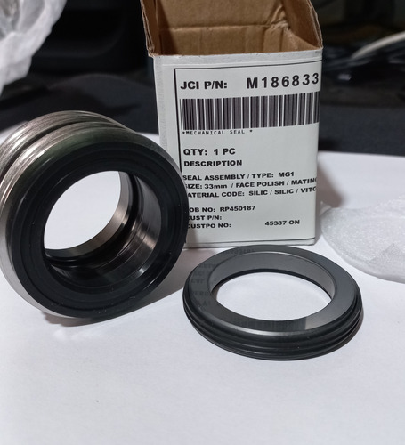 Sello Mecanico 33mm Tipo Mg1 Silicio-silicio-viton.