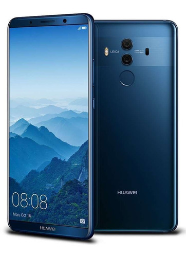 Huawei Mate 10 Pro,128gb,+cargador Huawei,+audífonos,impecab