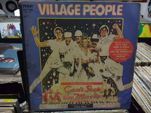 Village People Can´t Stop The Music  Lp Lacapsula