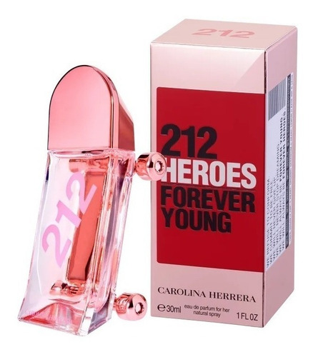 Imagen 2 de 2 de Carolina Herrera 212 Heroes EDP 30 ml para mujer