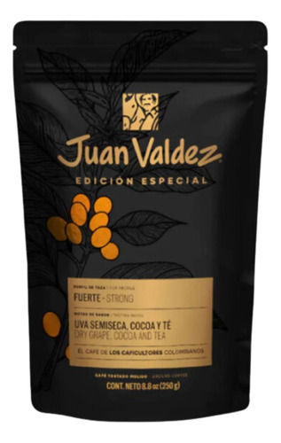 Cafe Molido Juan Valdez Edicion Especial Dorada X 250g