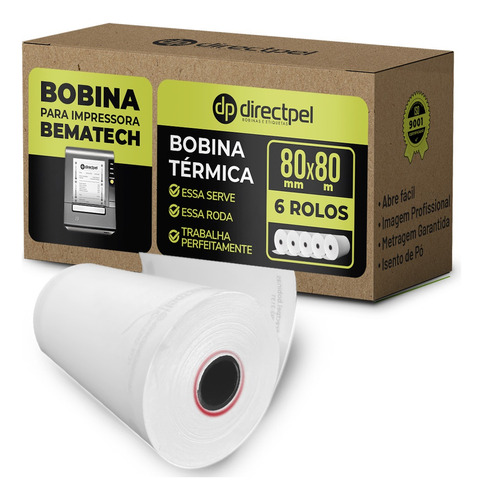 Directpel Bobina Impressora Térmica Bematech Mp-4200 Th Usb