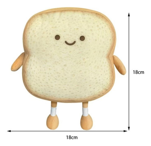 . Juguete De Peluche Bread, Regalo De Cumpleaños For Niños,
