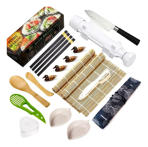 Kit De Sushi Premium Para El Hogar Molde Y Herramientas De R