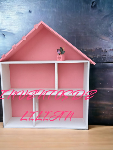 Imagen 3 de 9 de Casita De Muñecas Mdf Navidad Reyes