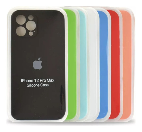 Funda De Silicona Para iPhone 12, 12 Mini, 12 Pro 12 Pro Max