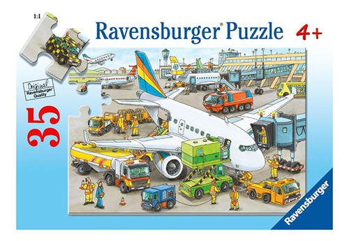 Puzzle Aeropuerto - 35 Piezas Ravensburger