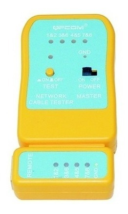 Probador Tester De Red Cable Rj45/ Rj12/ Rj11qpcom Qpc251yl1