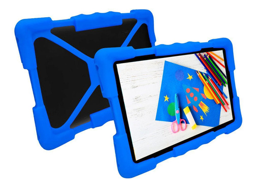 Capa Infantil Para Tablet 9 Polegadas Anti Impacto - Azul