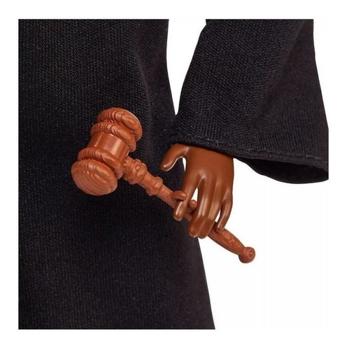 Imagem 4 de 7 de Barbie Profissões Juíza Cabelo Castanho Escuro Ms Sj