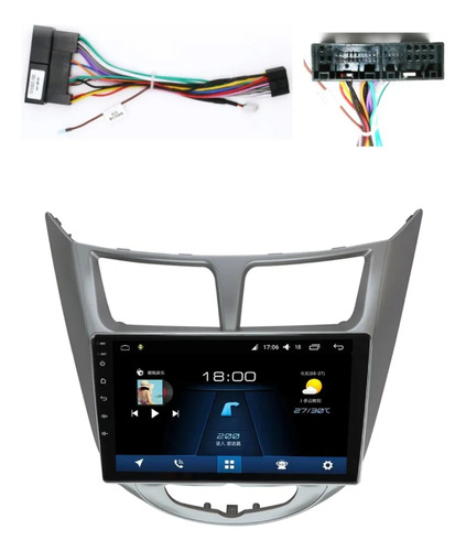 Radio Android 9 Pulgadas Hyundai Accent 2010-2017