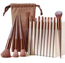 Comprar 13 Pcs Brochas De Maquillaje Profesional Set De Brochas