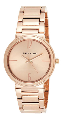 Reloj Pulsera Mujer Anne Klein Ak / 3168rgrg Rosa Dorado