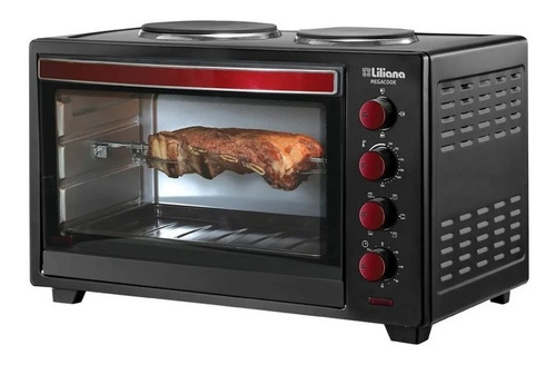 Horno Electrico Liliana Ao160 60 Lts Spiedo Anafe Doble