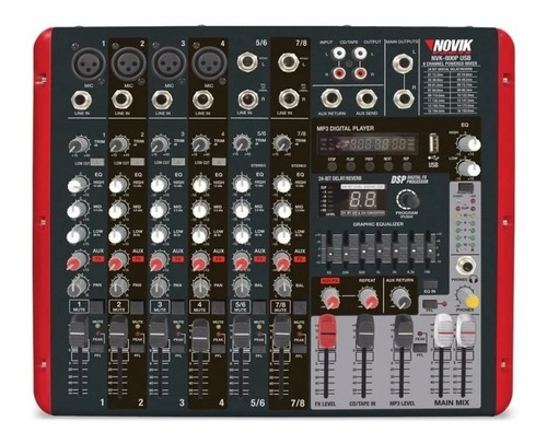 Mesa Novik Nvk 800p Usb -(19690) Usado Em Perfeito Estado