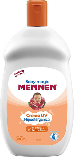 Imagen 1 de 3 de Mennen Baby Magic Crema Protectora Uv, 300 Ml