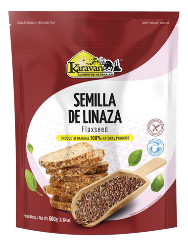 Semilla De Linaza Karavansay X 500g