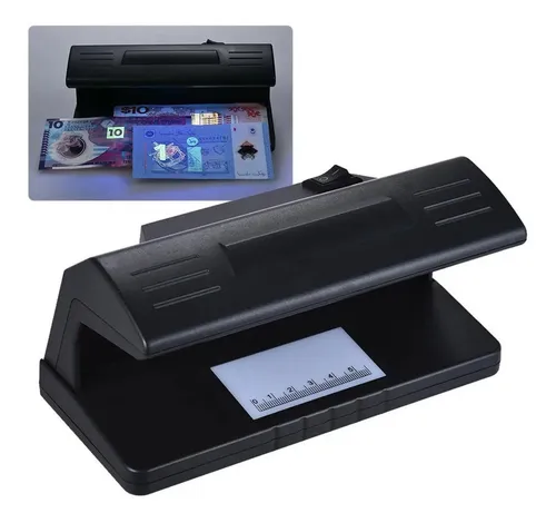 Maquina Detector Billetes Falsos Luz Uv 4w 220v Portátil