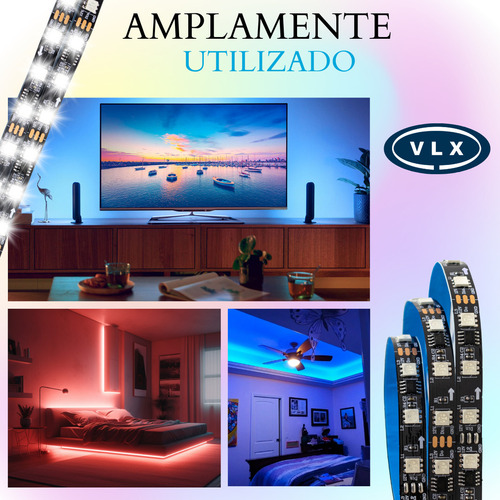 Kit 60 Fita Led Ws2811 5m Endereçavel 300 L+ Controladora