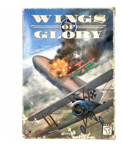 Wings Of Glory - Juego Original Pc Cd Big Box 1994 Simulador (Usado)