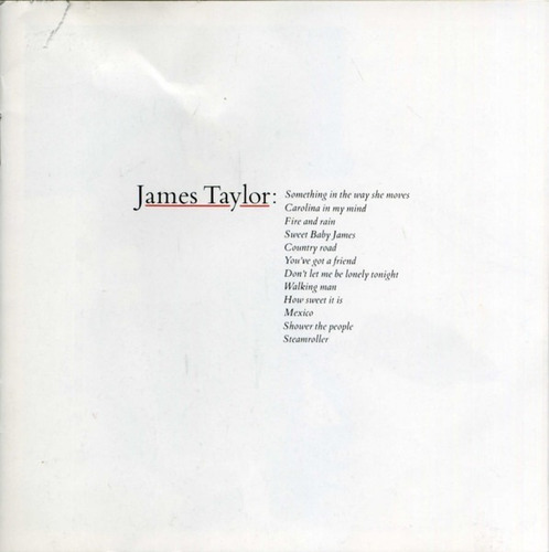 James Taylor Greatest Hits  Cd Impecable 