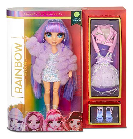 Rainbow High Violet Willow - Purple Clothes Fashion 4qgz1