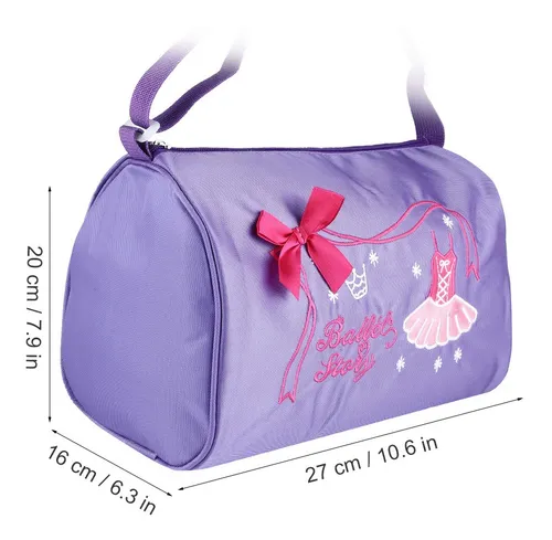 Bolso Deporte niña,Bolsa Ballet niña, Ajustable para niños, Bolso