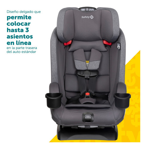 Autoasiento Safety 1st Slim Ride 4 En 1 Gris Slim Ride 4 En 1 Gris