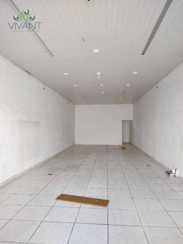 Imagem 2 de 12 de Salão Para Alugar, 100 M² Por R$ 3.000/mês - Cidade Boa Vista - Suzano/sp - Sl0170