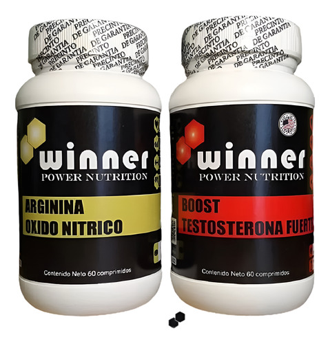 Míralo Combo Oxido Nítrico + Booster Fuerte Testosterone. Neutro