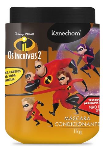  Mascara Condicionante Os Incriveis 1kg Kanechom