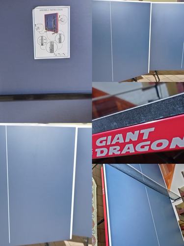 Mesa De Ping Pong Giant Dragon Plegable Con Malla