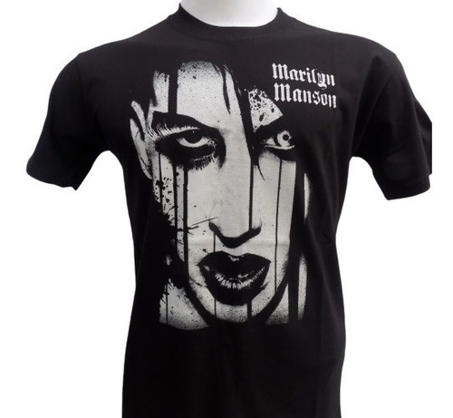 Remeras De Marilyn Manson Varios Modelos Rockería Quesearock