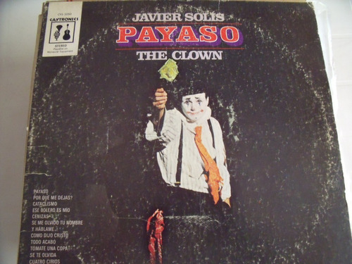 Lp Javier Solis Payaso (Usado)